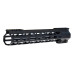 M-LOK Free Float Handguard for 223/5.56 Uppers, 13"