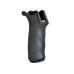 AR-15 Rubberized Coated Rear Pistol Grip-black/beavertail