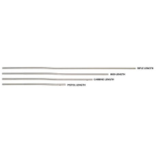 AR Stainless Steel Gas Tube with Roll Pin - Pistol Length 6.75in AR Stainless Steel Gas Tube with Roll Pin - Pistol Length 6.75in
