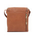 Cheyanne Concealed Carry Crossbody with Lock &Key-Cognac