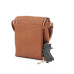 Cheyanne Concealed Carry Crossbody with Lock &Key-Cognac