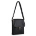 Cheyanne Concealed Carry Crossbody with Lock &Key-Black