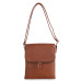 Cheyanne Concealed Carry Crossbody with Lock &Key-Cognac