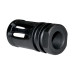 Bird Cage Style, 1/2x28 Muzzle Brake, Black Steel